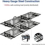 FLEXIMOUNTS 2-Pack 2x6ft Garage Shelving 24-inch-by-72-inch Heavy Duty Wall Moun... - Image 4