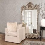 Howard Elliott Collection Marquette Antique Oversized Full Length Mirror, Ornate... - Image 7
