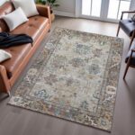 Dalyn Rugs Silk Road SR5 Chocolate 3' x 5' Indoor/Outdoor, Bedroom, Living Room,... - Image 7