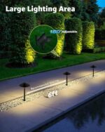 SUNVIE All-in-ONE Landscape Lighting Kit 6-Pack LED Outdoor Pathway Lights, 2-Pa... - Image 5