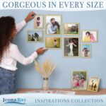 Icona Bay 4x6 Gold Picture Frame Beautifully Detailed Molding, Contemporary Pict... - Image 6