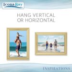 Icona Bay 4x6 Gold Picture Frame Beautifully Detailed Molding, Contemporary Pict... - Image 7