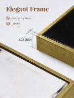 Modern Abstract Wall Art Decor- Black and Gold, 24x36 inch x 2, Framed - Ideal f... - Image 7
