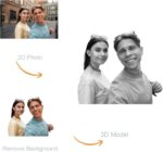 HAN'S LASER 3D Crystal Photo, Personalized Gift with Your Own Photo, Unique Fath... - Image 5
