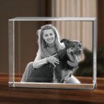 HAN'S LASER 3D Crystal Photo, Personalized Gift with Your Own Photo, Unique Fath... - Image 6