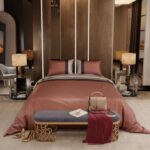 Stoa Paris Luxury Satin Queen Duvet Cover Set 3PCs, 300TC Silk-Like Bedding for ... - Image 3
