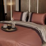 Stoa Paris Luxury Satin Queen Duvet Cover Set 3PCs, 300TC Silk-Like Bedding for ... - Image 5