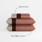 Stoa Paris Luxury Satin Queen Duvet Cover Set 3PCs, 300TC Silk-Like Bedding for ... - Image 6