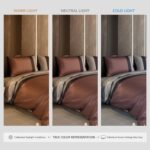 Stoa Paris Luxury Satin Queen Duvet Cover Set 3PCs, 300TC Silk-Like Bedding for ... - Image 7