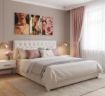 MDHFJEAW Black Girl Canvas Wall Art - Modern African American Woman Decor with G... - Image 7