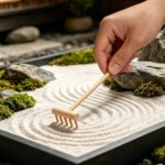 YARNOW 20 Pcs Mini Zen Garden Rake Set, Bamboo Tabletop Sand Tools for Desk Medi... - Image 3
