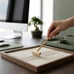 YARNOW 20 Pcs Mini Zen Garden Rake Set, Bamboo Tabletop Sand Tools for Desk Medi... - Image 6