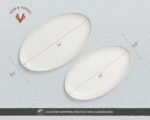 Serving Dishes, 12/14", Durable Ceramic Platters, Ribbed Rim, Oval, Microwave an... - Image 7