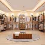 ONBRILL T2 Wall Mounted Industrial Pipe Clothing Rack, Closet Organizers and Sto... - Image 7