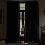 VisionaryHomeDesign Blue Pinch Pleat Cotton Linen Blend Curtains, Drapes with Gr... - Image 4