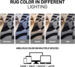 Rugshop Contemporary Abstract Circles Perfect for high Traffic Areas of Your Liv... - Image 5