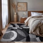 Rugshop Contemporary Abstract Circles Perfect for high Traffic Areas of Your Liv... - Image 7