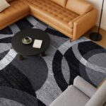 Rugshop Contemporary Abstract Circles Perfect for high Traffic Areas of Your Liv... - Image 8