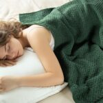 Whale Flotilla Chunky Knit Throw Blanket for Couch and Bed, Deep Green Decorativ... - Image 3