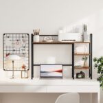 Snughome Desk Shelf, 38.6" Desktop Organizer Shelf, Desk Hutch for Computer Moni... - Image 4