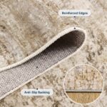 Area Rugs 9x12 Living Room Rug Washable No Slip Low Pile Soft Thickness Large Ca... - Image 7