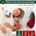 Paw Buddies Premium Waterproof Blanket 80"x90" Velvet-Feel Reversible Throw – Le... - Image 8