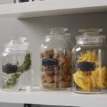 Glass Canister Set for Kitchen or Bathroom with Airtight Lid and Chalkboard Labe... - Image 5