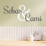 Personalized Multiple Font Wall Stickers for Baby Girl or Boy I Custom Name for ... - Image 4