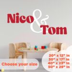 Personalized Multiple Font Wall Stickers for Baby Girl or Boy I Custom Name for ... - Image 5