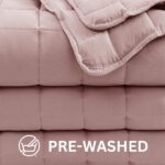 Casa Platino Premium Microfiber Down Alternative Quilted Blanket - Lightweight A... - Image 4