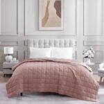 Casa Platino Premium Microfiber Down Alternative Quilted Blanket - Lightweight A... - Image 6