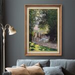 SIGNWIN Premium Framed Wall Art The Park Monceau by Claude Monet Historic Classi... - Image 3