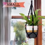Macrame Plant Hanger Set of 3 Indoor Hanging Planter Basket Holder Boho Handmade... - Image 3