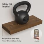 BAOBAB WORKSHOP Wood Floating Shelves for Wall Mounted, 16 inch Walnut Floating ... - Image 6