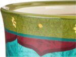 Tunisian Sunset 3-Piece Ceramic Canister Set – Colorful Floral Kitchen Storage J... - Image 4