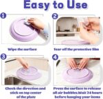 15 Pack Plate Hangers for The Wall - Invisible Adhesive Hangers for Display, Pre... - Image 3