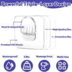15 Pack Plate Hangers for The Wall - Invisible Adhesive Hangers for Display, Pre... - Image 4