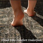Washable 6x9 Area Rugs for Living Room, Boho Non-Slip Vintage Distress Large Rug... - Image 5