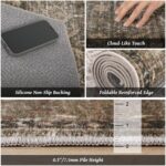 Washable 6x9 Area Rugs for Living Room, Boho Non-Slip Vintage Distress Large Rug... - Image 6