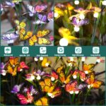 TONULAX Solar Garden Lights - 6 Pack Swaying Butterfly Light, Swaying in The Win... - Image 4