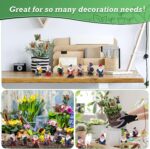 Queekay 13 Pieces Fairy Garden Miniature Accessories 6 Pcs Mini Fairy Figurines ... - Image 4