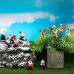 Queekay 13 Pieces Fairy Garden Miniature Accessories 6 Pcs Mini Fairy Figurines ... - Image 8