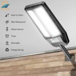 Adewalk 5000W Solar Lights Outdoor - 7000K LED Solar Street Lights Outdoor with ... - Image 3