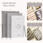 Decorative Coffee Table Books for Home Décor Accents Bookshelf Decor with Real B... - Image 4