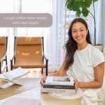 Decorative Coffee Table Books for Home Décor Accents Bookshelf Decor with Real B... - Image 5