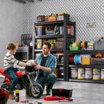 71" H-35 W Garage Shelving Heavy Duty Storage Shelves, Metal Adjustable Shelving... - Image 3