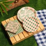 Tropical Luau Party Paper Plate and Napkin Set - Premium Quality, 80 Count, Serv... - Image 5