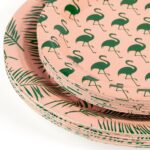 Tropical Luau Party Paper Plate and Napkin Set - Premium Quality, 80 Count, Serv... - Image 6
