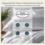 California Design Den 2 Queen Fitted Sheets Only - 400 Thread Count Sateen, 100%... - Image 3