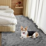 Ultra Soft Rug for Living Room, 6X9 Fluffy Shag Area Rug for Bedroom, Modern Sha... - Image 3